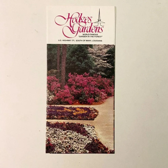 Vintage Lot of 4 Louisiana Brochures  Hodges Gardens Natchitoches Vernon Parish - Picture 7 of 16